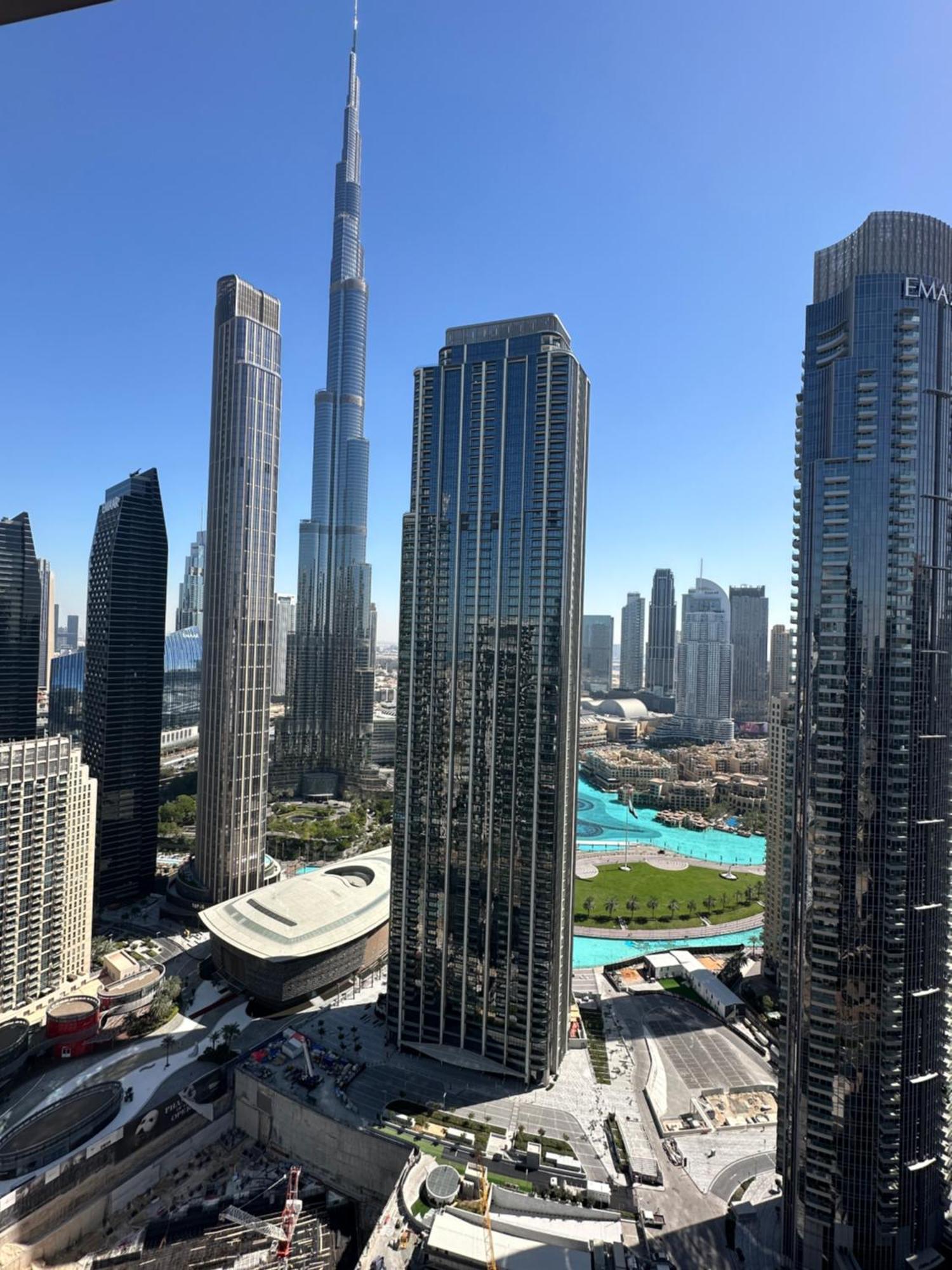 Burj Crown 2Br Apartment With Panoramic Burj Khalifa View 두바이 외부 사진